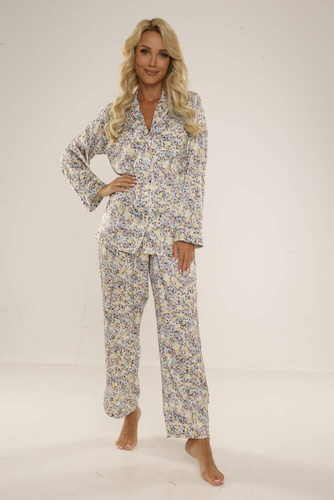 Piżama damska 721 Aster De Lafense - łączka