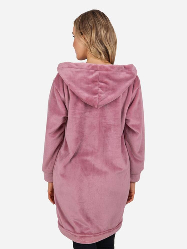 Blezer damski polarowy Greta ByShelly - brudny róż