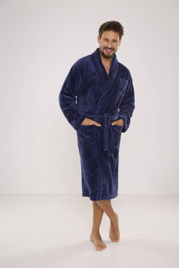 811 Plusz szlafrok męski De Lafense - jeans