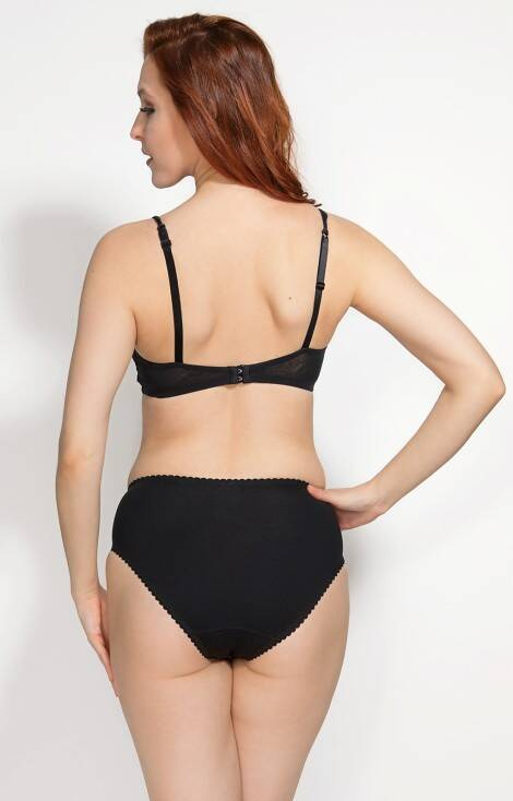 Figi damskie Ona Mitex czarny