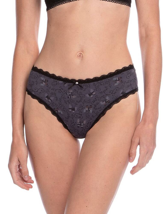 Figi Damskie L-1538 BI A'2 Lama fioletowy różowy