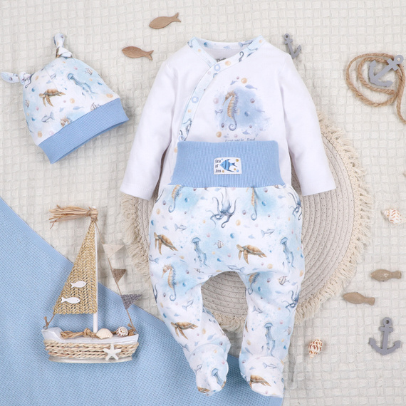 Nini Półśpiochy Sea Of Joy – organiczna bawełna, dla niemowląt