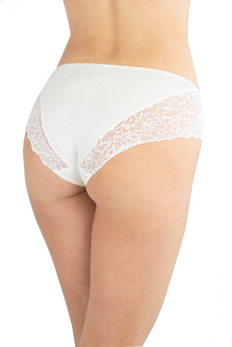 Figi damskie 07024 Miss Mediolano biały 