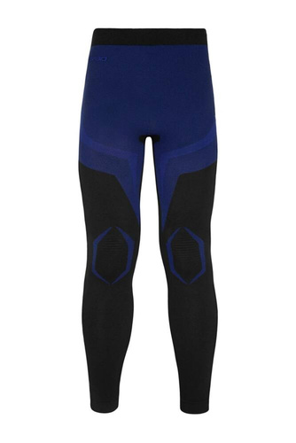 Confidence Legginsy termoaktywne męskie Spaio black/royale blue