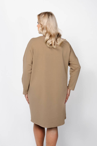 Tunika damska Karina Italian Fashion - camel