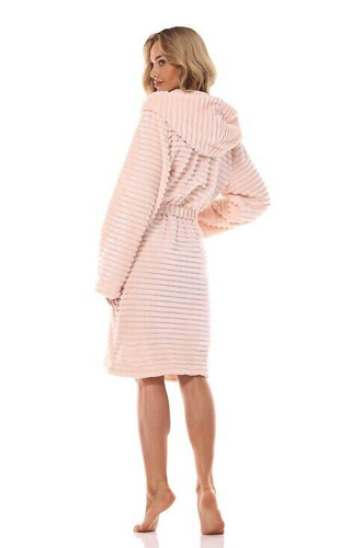 Szlafrok damski 2416 Robin  L&L - morelowy 