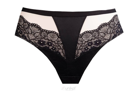 Bokserki damskie Maude Unikat czarny-beż