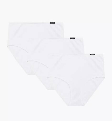 Figi damskie 3BLP-585 Atlantic - białe