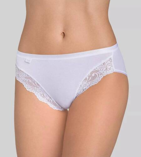 Figi Damskie Romance Tai Sloggi Go - white