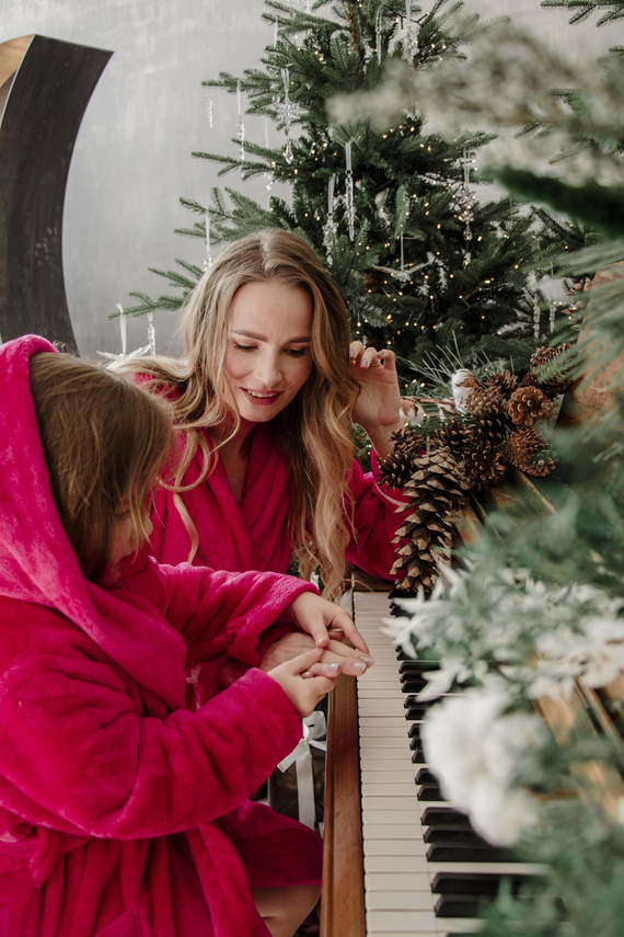 Szlafrok Dziecięcy 730 Serena Forex - malina