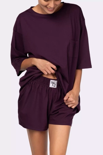 Piżama damska Joy shortsleeve Mona purple 