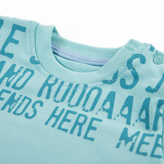 T-shirt dla chłopca Nature Ewa Klucze - zielony