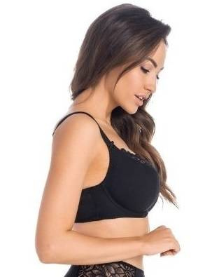 Biustonosz Półusztywniany Eco Exclusive Teyli - czarny