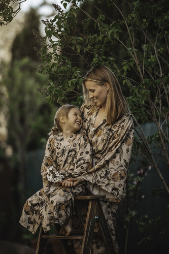 Szlafrok bambusowy Taste of Summer Makaszka