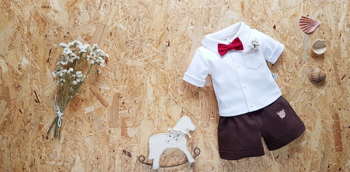 Zestaw krótkie spodenki i koszula Teddy Marija