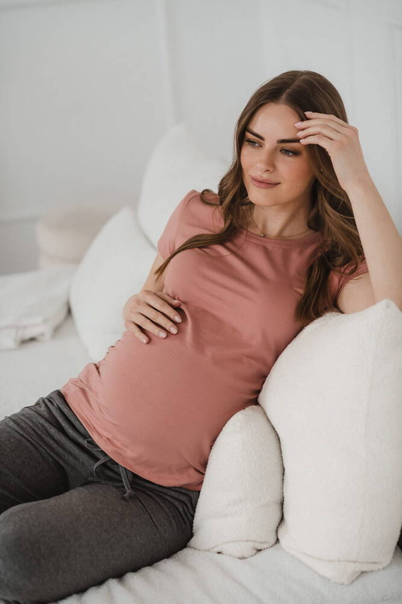 Bluzka ciążowa Belly Milk&Love herbal rose