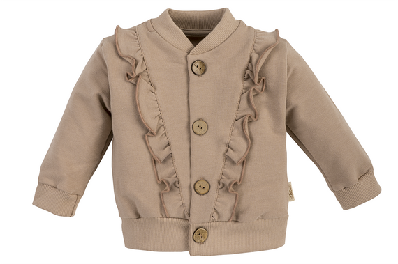 Dres niemowlęcy "Girl Latte" Makoma brązowy