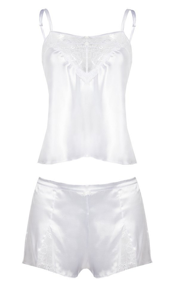 Zala Komplet piżama damska DKaren - biały