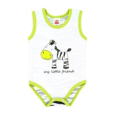 03158R Body na ramiączkach "ZEBRA" Makoma paski