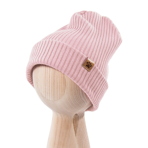 Czapka niemowlęca Dogs & Spots Eevi- różowa