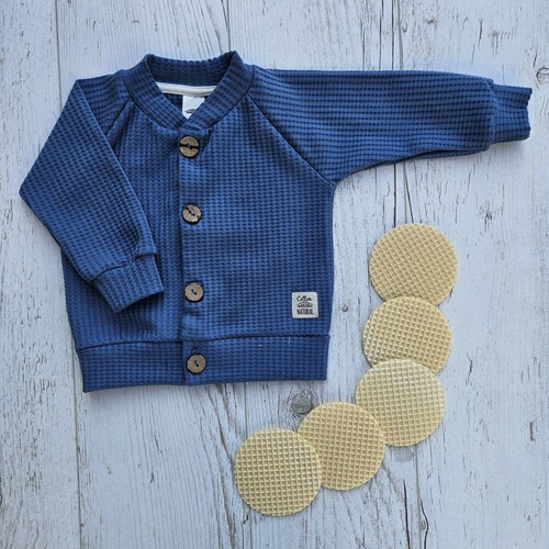 Bluza "Natural Waffel" Makoma denim