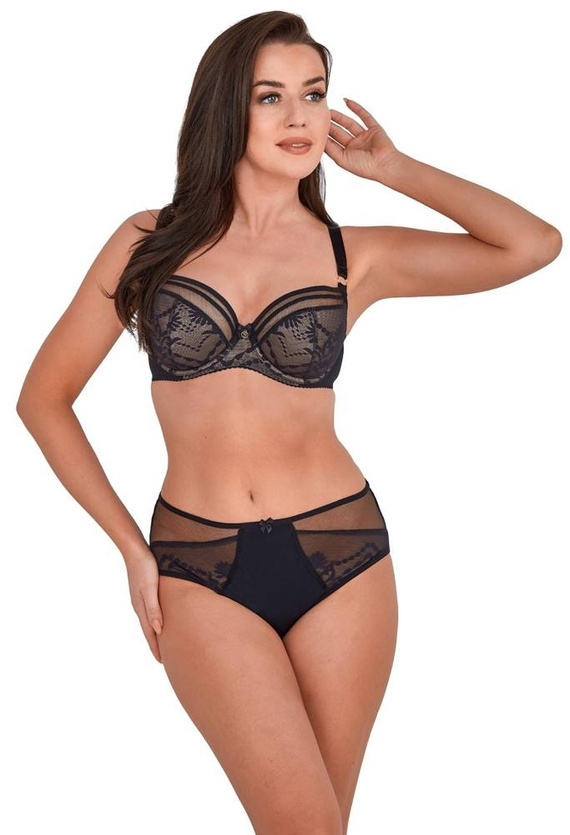 Biustonosz Półusztywniany BS 1191 Bice Gaia -czarny