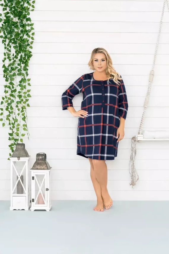 Koszula damska, 3/4 rękaw Izera Italian Fashion - druk