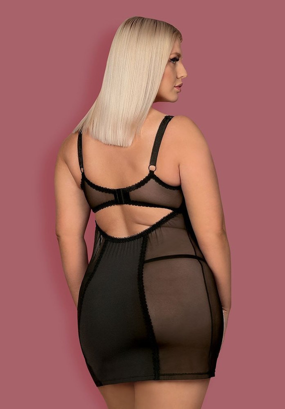 Koszulka Amallie Chemise Obsessive czarna