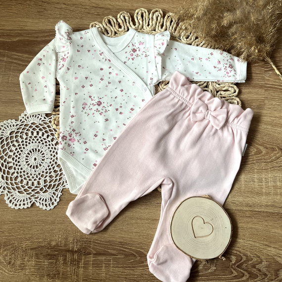 Body kopertowe z długim rękawem BD14326 Łączka Mamatti