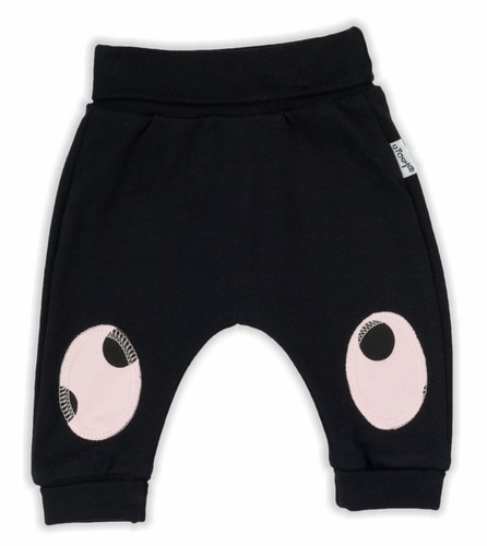 163383 Bunny Groszki Spodnie niemowlęce Nicol - różowy