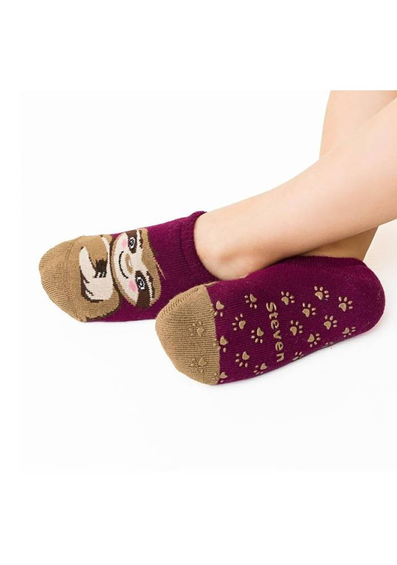 art.134 Stopki Frotte ABS Steven 010 grafitowy melanż