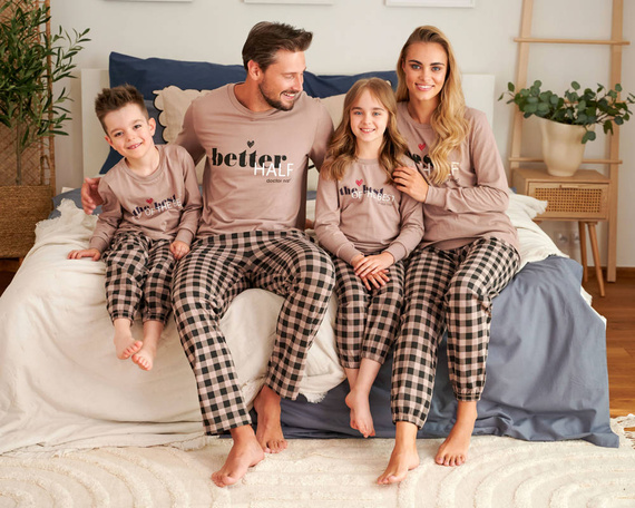 PDU.5218 Piżama dziecięca Unisex Doctor Nap - beige