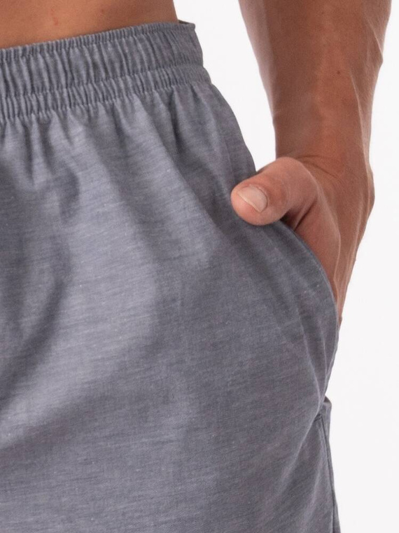 Spodenki piżamowe męskie MXC 116 Key szary