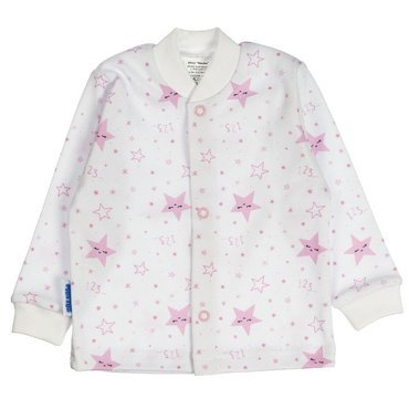 Śpiące Gwiazdki Kaftanik niemowlęcy Martex różowy