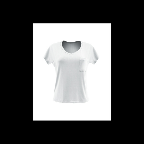 Koszulka damska krótki rękaw Marcela Sesto Senzo biały