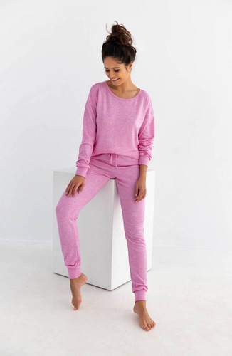 Sensis Piżama damska Pinkey  - różowy melanż