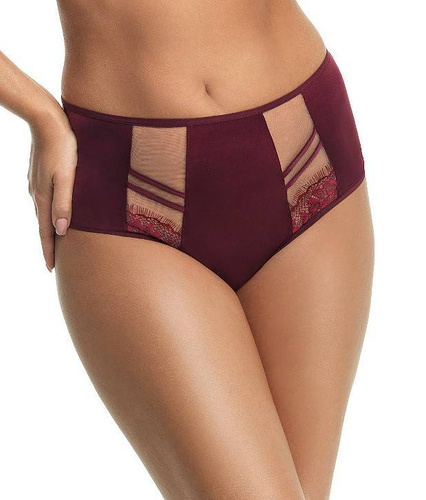 Figi damskie brazyliany K 498 Paradise  GORSENIA  - bordo