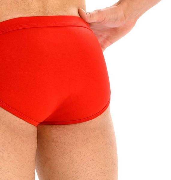 Teyli Slipy męskie Toni 3- PAK - czerwone