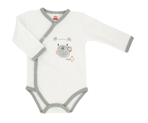 Body kopertowe długi rękaw "STARS & TEDDY" Makoma gwiazdki