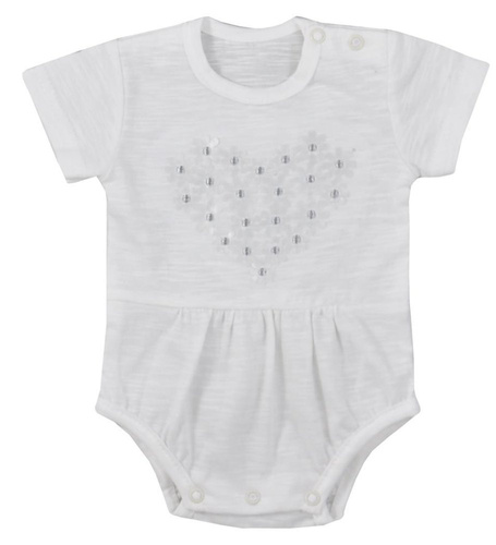 "MARCELINKA" Body niemowlęce krótki rękaw Koala-różowy