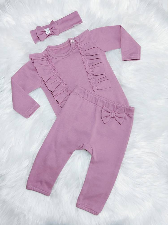 Spodnie niemowlęce Tosia Bambarillo granatowy