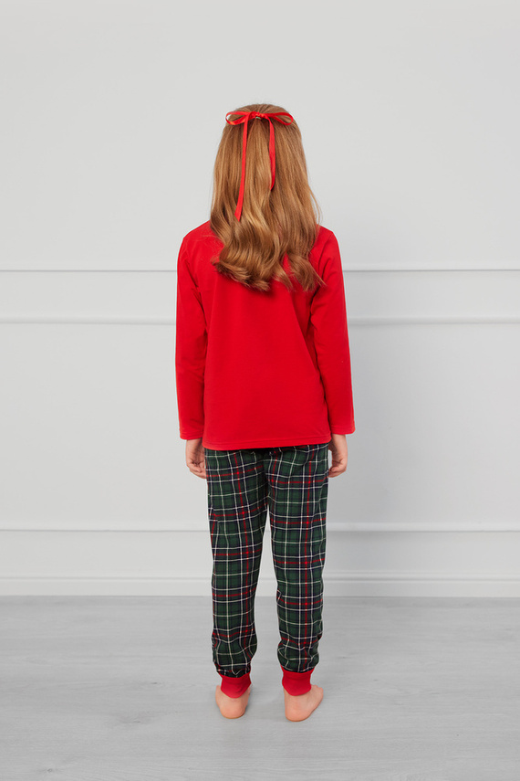 Piżama dla dziecka Fogo Italian Fashion - czerwony/druk