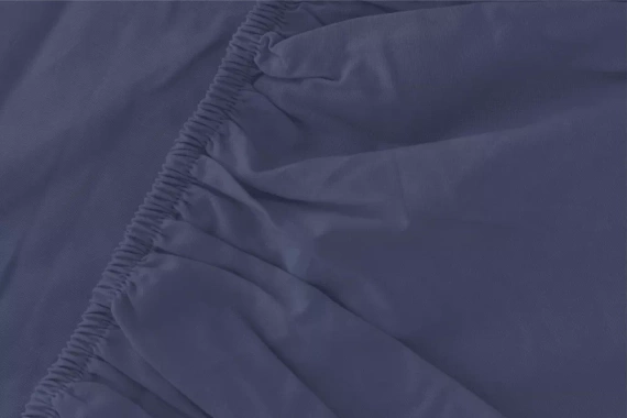 Prześcieradło z mikrofibry Poly Detexpol granatowy