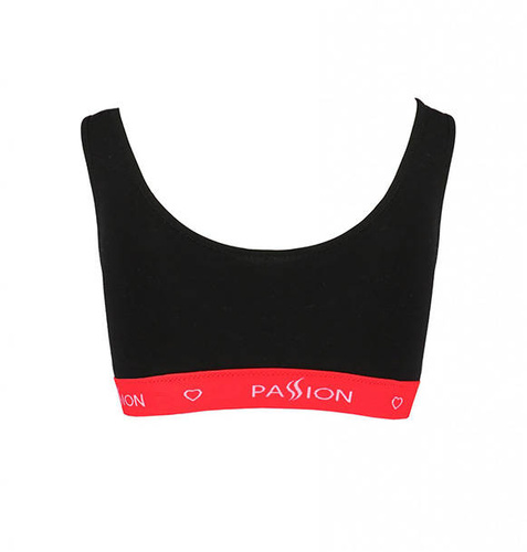 Biustonosz miękki PS003 Passion czarny
