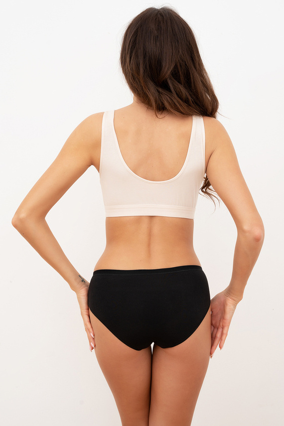 Figi damskie Ibiza bokser Italian Fashion - czarny