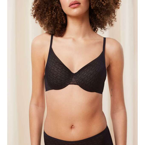 Biustonosz usztywniany Signature Sheer WHP  Triumph- kremowy