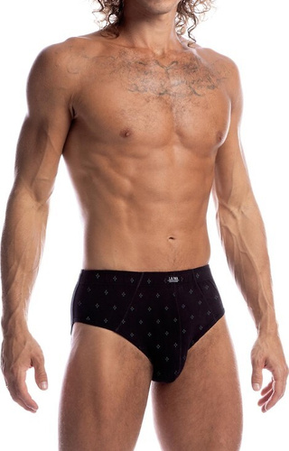 Bawełniane slipy męskie Lama M-110 CL-27 – dopasowane, 3-pak