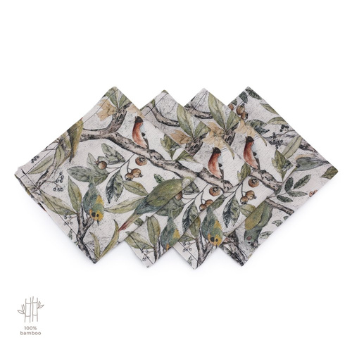 Chusteczki bambusowe Ornithology Makaszka