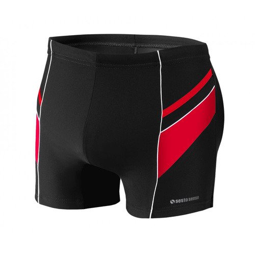 Bokserki kąpielowe BD357 Sesto Senso czarny