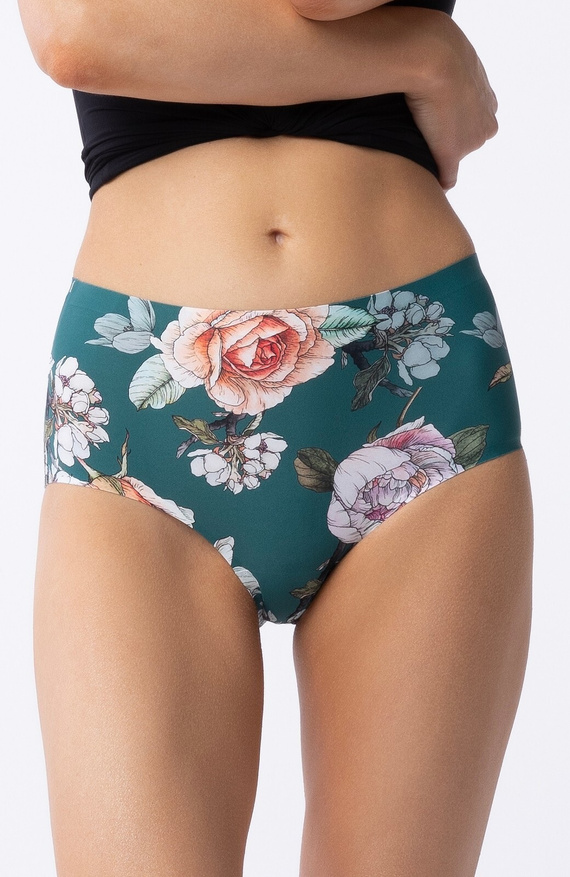 Figi Damskie Tea Rose Simple Maxi Julimex -zielony